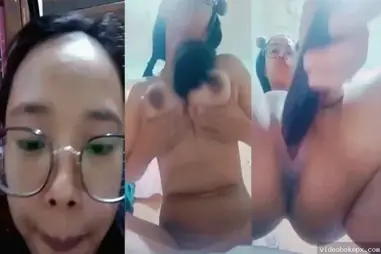Nina Colmek Pakai Terong Gede Sampe Ketagihan Becek